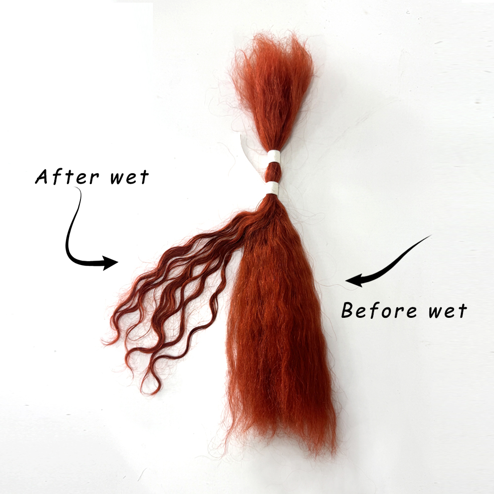 Vast Hair KAMA Crochet Perruque Water Wave Bundles Human Hair Extensions for Twists and Braiding thumbnail 4
