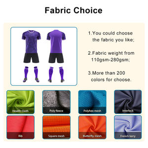 Camisetas de Fútbol Personalizadas de Fábrica, Venta Directa, 100% Poliéster, Unisex, Manga Corta, para Club, Verano, Transpirables, Digitales - Product Image 2