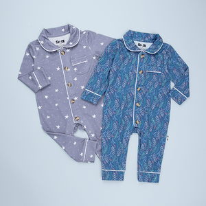 الجملة الرضع الملابس أزرار خاطفة مولود جديد الملابس الخيزران فسكوزي لينة تنفس جميل الطباعة الملابس مجموعات الطفل السروال القصير - Product Image 5