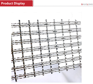 Malla de Acero Inoxidable de 4 mm de Espesor para Pantallas de Lámparas, Crea un Aspecto Metálico y Efectos de Luz y Sombra Brillantes - Product Image 4