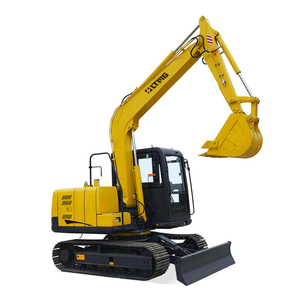 Excavatrice sur chenilles certifiée EPA Euro 5 de <span class=keywords><strong>8</strong></span> <span class=keywords><strong>tonnes</strong></span> avec cabine climatisée, <span class=keywords><strong>pelle</strong></span> hydraulique de 8t à vendre - Product Image 6