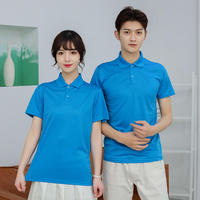 Chemise de golf pour homme à manches courtes 100% polyester respirant et compressé, personnalisable avec logo brodé OEM