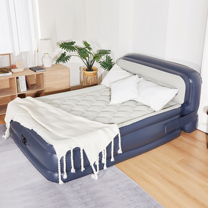 रानी आकार फोल्डेबल pvc घर फर्नीचर inflatable बिस्तर गुणवत्ता मूल्य inflatable एयर गद्दे - Product Image 3