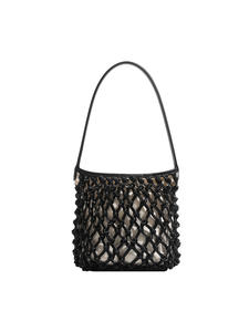 Nouveau sac cabas en paille tressé décontracté pour femme, collection été 2025, fait main avec fermeture à rabat, idéal pour la plage et les vacances décontractées - Product Image 3