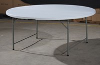 Pieds de table pliante de 5ft6ft tables pliantes en plastique table de mariage en gros