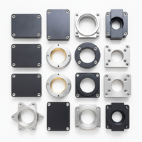 Boîtiers métalliques en aluminium usinés CNC de haute précision pour modules émetteurs-récepteurs optiques SFP QSFP, composants de fraisage CNC personnalisés