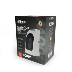 Calentador cerámico mini de 400W, portátil, eficiente y rápido, ideal para calentar espacios pequeños y uso doméstico. - Product Image 2