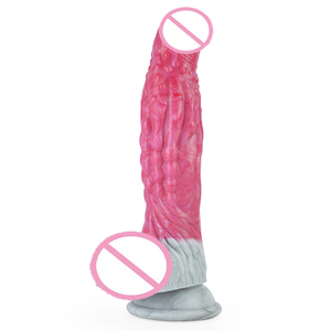 Dildo réaliste en silicone médical de 8 pouces avec un gros pénis pour femmes Cyber Animals Huge Penis - Product Image 2