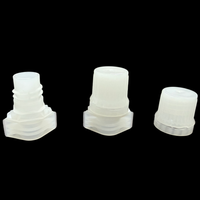 Bouchon en plastique de 9,6 mm de qualité alimentaire, étanche et certifié, pour emballages de sachets de sauces, gelées, condiments, cosmétiques et produits de soins personnels