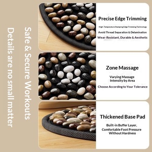 Alfombrilla de Acupresión Natural de Elastómero Termoplástico con Piedras para Masaje de Pies, <span class=keywords><strong>Medicina</strong></span> Tradicional China - Product Image 2
