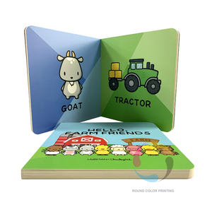 Impresión de libro de cartón eco de alta calidad en el extranjero, Impresión de libro de tablero bajo demanda, Impresión de libro de tablero para niños - Product Image 6