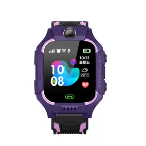 Miglior orologio intelligente 6 ° Gen Q19 Z6 2G bambini Anti-perso SOS chiamata GSM LBS posizionamento bambini Smart Watch Q19