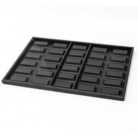 T-Shine Plaque de cuisson rectangulaire 30 cavités en acier aluminisé, revêtement PTFE, écologique, épaisseur 0,8 mm, pour gâteaux Financier, en stock