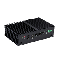 Kansung 12e génération puissant Quad Core CPU J6412 sans ventilateur Linux Barebone 2 Ethernet Mini PC DDR4 POS Mini PC