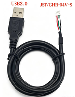 Konektor Usb 2.0 ke Kabel Kamera JST-GHR-05V-S, Layar Sentuh, Kabel Khusus Layar Iklan, Kabel Terpilin Berpelindung.