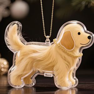Petop Supplier Llavero con forma de perro, cápsula de recuerdo para pelo de mascota, colgante alternativo para recortes de pelo y cenizas de cremación - Product Image 4