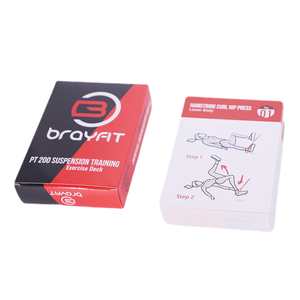 Cartes de jeu personnalisées pour le yoga, cartes de sport, cartes de pose, cartes de guide, cartes de jeu en gros - Product Image 2