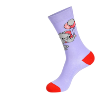 Chaussettes courtes pour enfants en gros, motif dessin animé créatif, mignonnes, décontractées, toutes couleurs assorties, en coton absorbant la transpiration, tendance