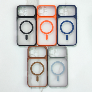 <span class=keywords><strong>Coque</strong></span> <span class=keywords><strong>de</strong></span> téléphone <span class=keywords><strong>transparente</strong></span> en acrylique clair pour <span class=keywords><strong>iPhone</strong></span> 18 17 16 Pro Max, étui magnétique pour téléphone portable, Fundas <span class=keywords><strong>De</strong></span> Telefono - Product Image 6