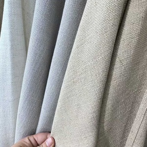 300Color Available Cotton-Polyester <b>Tablecloth</b> for Wedding Thicken Fabric Handmade Linen Polyester Woven Heavy Fabric - Product Image 6