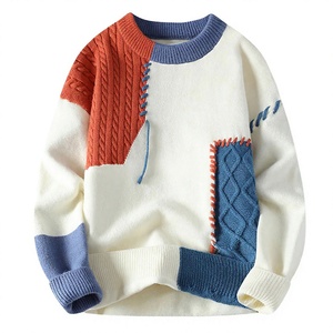 Pull en tricot de haute qualité fabriqué au Pakistan pour hommes, couleur unie, pull décontracté, pull en tricot - Product Image 1