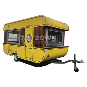 Customized Color Food Service Cart Fast Food <b>Trailer</b> Mobile Food Truck Creative Design Factory-Direct Sales - Product Image 3