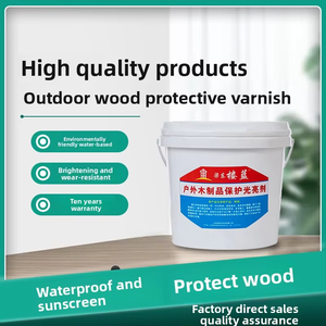 LOULAN L-01 Eco-friendly Water-based <b>Wood</b> <b>Paint</b> <b>for</b> <b>Outdoor</b> <b>Wood</b> Renovation Anti-corrosion <b>Waterproof</b> Transparent Coating - Product Image 3