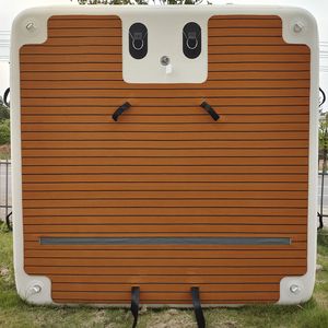 Drop Stitch Pvc Swimming Water Pontoon Plate-forme flottante gonflable pour <span class=keywords><strong>Jet</strong></span> <span class=keywords><strong>Ski</strong></span> Yacht Island - Product Image 2