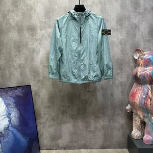 Veste légère à capuche coupe-vent pour homme, style décontracté de luxe, tendance vintage, collection 2026 - Product Image 5