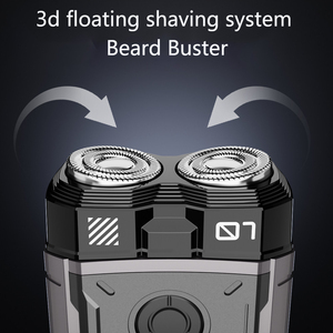 Mini <span class=keywords><strong>Afeitadora</strong></span> Rotativa de Doble Cuchilla Estilo Mecha 2025 <span class=keywords><strong>para</strong></span> <span class=keywords><strong>Hombre</strong></span>, IPX7 Impermeable, Afeitadoras Eléctricas de Viaje de Alta Calidad <span class=keywords><strong>para</strong></span> el Hogar y Hoteles - Product Image 5