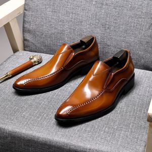 Zapatos de Vestir para Hombre, Personalizados, Nuevos, Planos, Impermeables, Transpirables, con Punta Cuadrada, Cierre de Cordones, Ligeros, para Negocios, Casual y Formal - Product Image 5