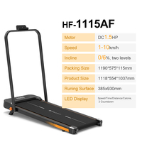 Tapis de course électrique pour la marche et la course à pied, entraînement cardio, vitesse 1-10 km/h, capacité 110 kg