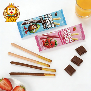 بسكويت على شكل أصابع بالجملة مع حشوة الفراولة والشوكولاتة - Product Image 3