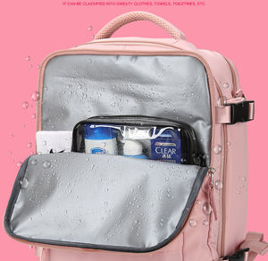 Bolsa de viaje impermeable para equipaje al aire libre, <span class=keywords><strong>mochila</strong></span> con puerto de carga USB para gimnasio, Fitness, <span class=keywords><strong>Crossfit</strong></span>, <span class=keywords><strong>mochila</strong></span> para ordenador portátil para hombres y mujeres - Product Image 4