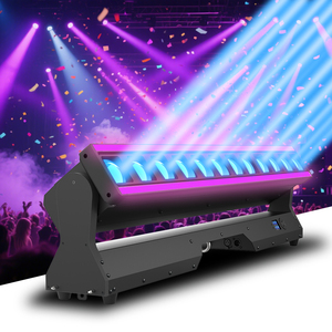 Đầy đủ màu sắc 12 cái RGBW LED chùm di chuyển đầu ánh sáng hai mặt ma trận với hiệu ứng Pixel cho các sự kiện câu lạc bộ đêm - Product Image 1