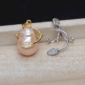 Colgante de Perla Barroca DIY, Plata 925, Hecho a Mano, Perla Alienígena, Soporte Vacío para Accesorios, Fornituras y Componentes de Joyería 4993 - Product Image 1