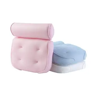 Kemengjiaju, домашняя, бесплатная доставка, 3D подушка для ванны с 6 присосками, квадратная подушка для спа-салона
