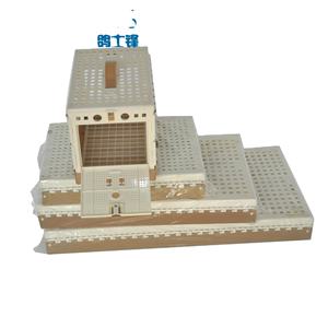 Geshifeng katlanabilir ulaşım kuş kafesi plastik yarış güvercin papağan için dayanıklı nefes açık kafesleri - Product Image 1