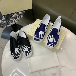 Scarpe Casual Alexander <span class=keywords><strong>McQueen</strong></span> con Suola Spessa Leggera, Motivo Fiamma Blu e Bianco, Oversize, Tendenza Moda Primavera - Product Image 5