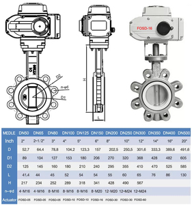 Acero Inoxidable 304/316 Tipo Lug DN50-DN200 - Product Image 3
