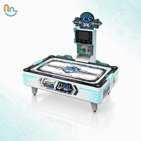 Joy2fun Table de jeu de hockey sur air à monnayeur avec logo personnalisable et système de rédemption de tickets