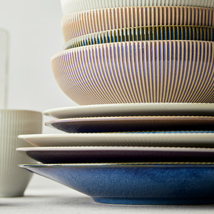 Bols de la série <span class=keywords><strong>Moore</strong></span> vaisselle vaisselle <span class=keywords><strong>en</strong></span> céramique sous glaçure porcelaine colorée nouilles bols à soupe ustensiles de cuisine haut de gamme décoration de la maison - Product Image 4