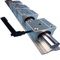 HIWIN HG Support en acier inoxydable pour axe optique à verrouillage, rail de glissière linéaire pour table coulissante CNC Sbr16-50 pour le travail du bois