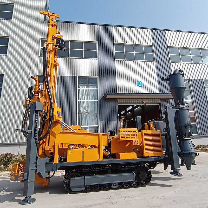 Automatic Reverse Circulation Rotary Drilling Rig with Crawler Mobility ...