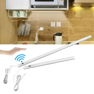 Furniture Cupboard Light Surface Mounted Under Cabinet Lighting Smart Hand Sweep Sensor Led Cabinets Light