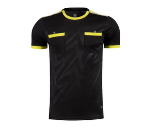 2024 Customized Men's Soccer Referee Sportswear Wholesale Bulk Custom <strong>Football</strong> Referee Jersey and Uniform <strong>Shirts</strong> - Product Image 4
