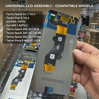 Écran LCD de remplacement compatible avec numériseur tactile pour Tecno Spark Go 1 KL4 Pop 9 P671L