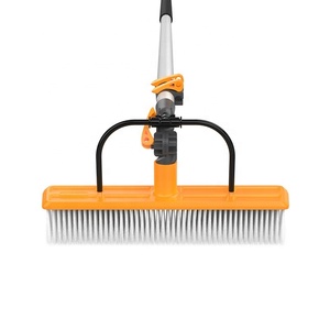 40 FT Telescopic Pole Adjustable <b>Brush</b> Head Solar Panels Cleaning Kit Tool Water Fed - Product Image 5