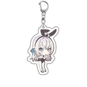 Anime Kuze Masachika Alisa Mikhailovna Kujou llaveros Alya a veces oculta sus sentimientos en bolso ruso colgante coche llavero - Product Image 5