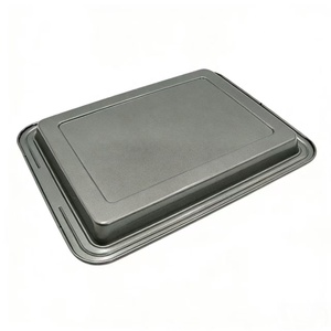 Plaque de cuisson épaisse 34 cm x 25 cm, avec poignée large et revêtement antiadhésif de qualité supérieure pour la pâtisserie maison - Product Image 2
